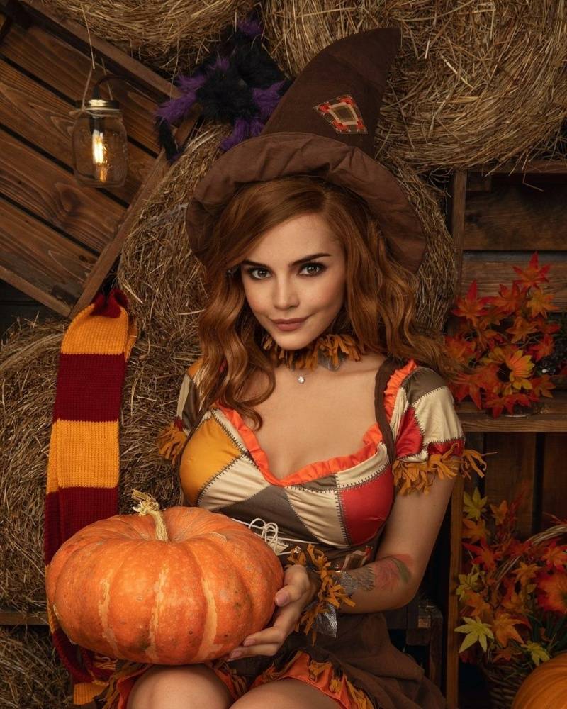 Kalinka Fox Nude Hermione Halloween Cosplay Onlyfans Set Leaked - #7