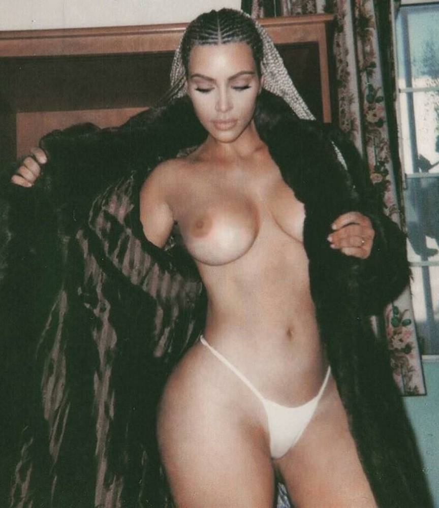 Kim Kardashian Nude Thong Magazine Photoshoot Set Leaked - #5