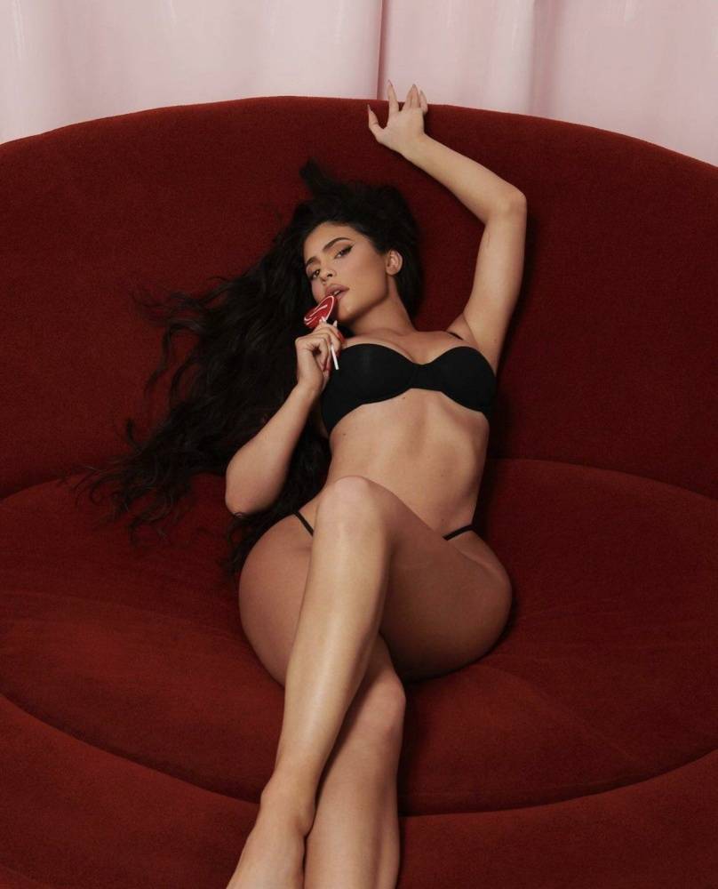 Kylie Jenner and Kim Kardashian Skims Lingerie Photoshoot - #13