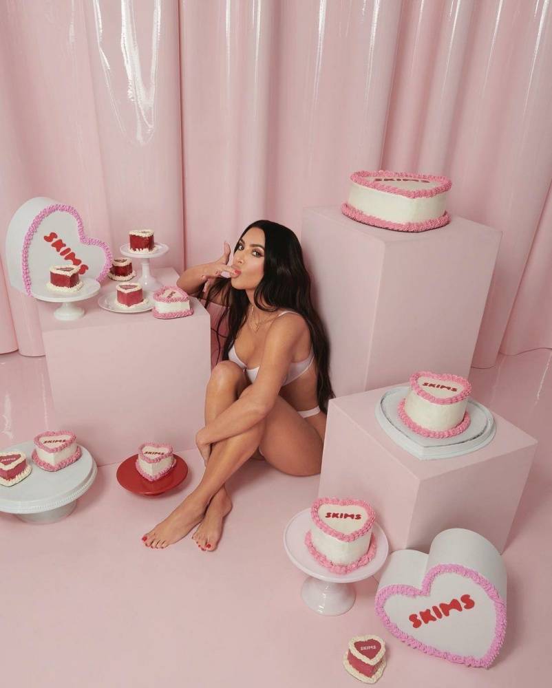 Kylie Jenner and Kim Kardashian Skims Lingerie Photoshoot - #9
