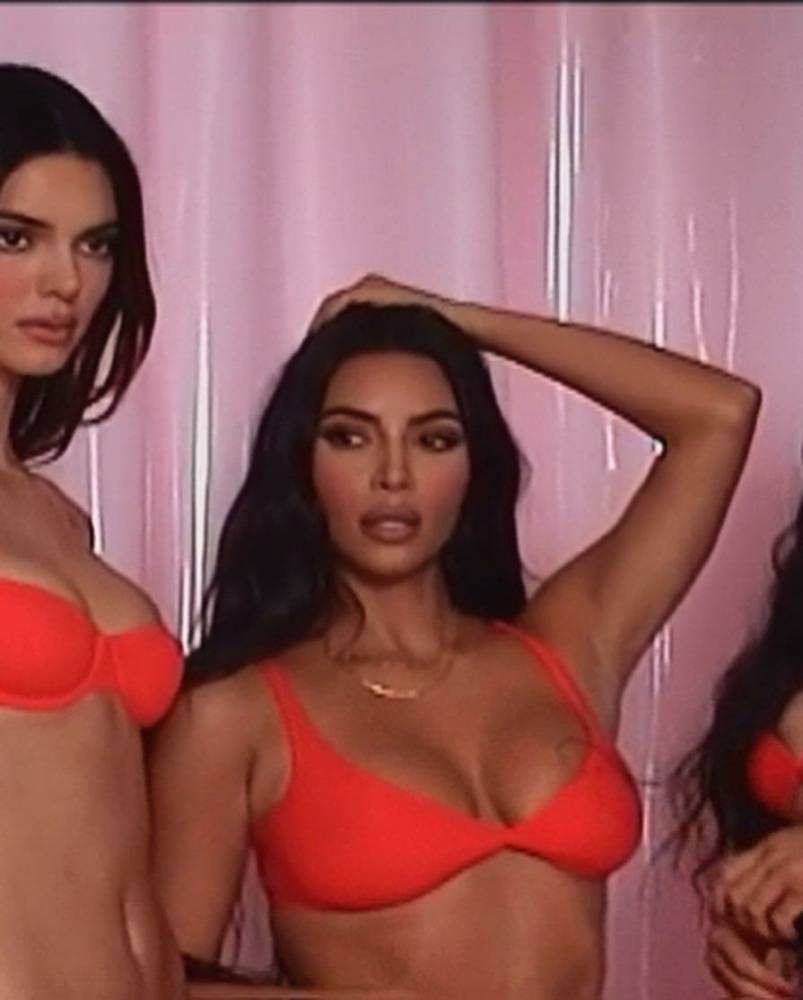 Kylie Jenner and Kim Kardashian Skims Lingerie Photoshoot - #5