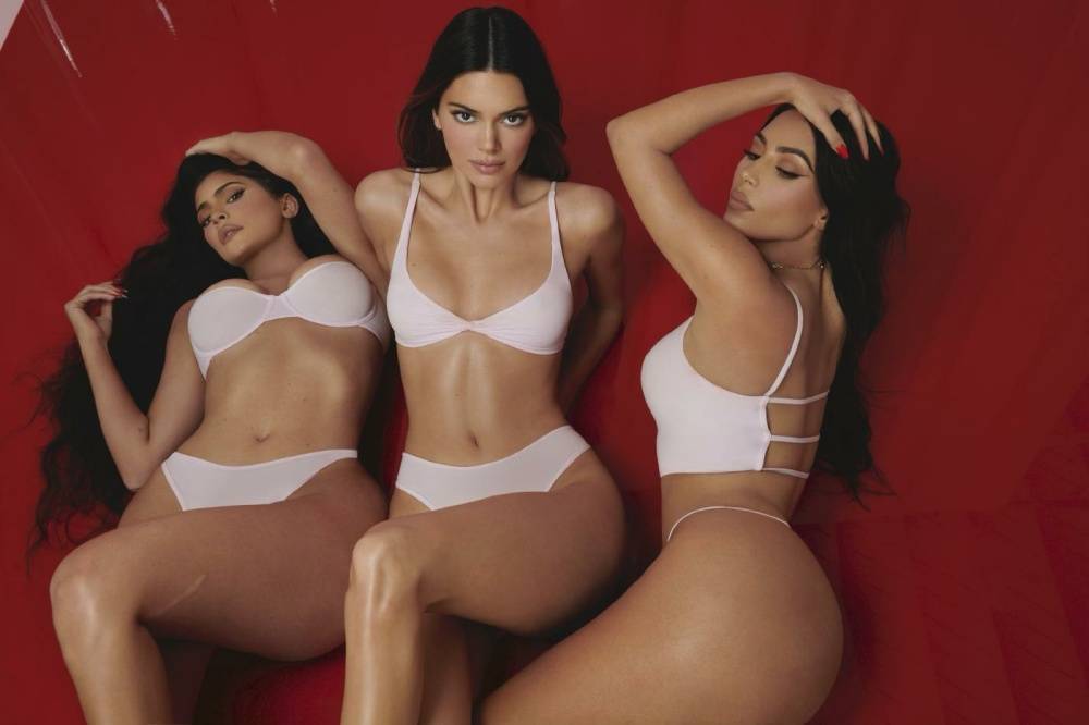 Kylie Jenner and Kim Kardashian Skims Lingerie Photoshoot - #16