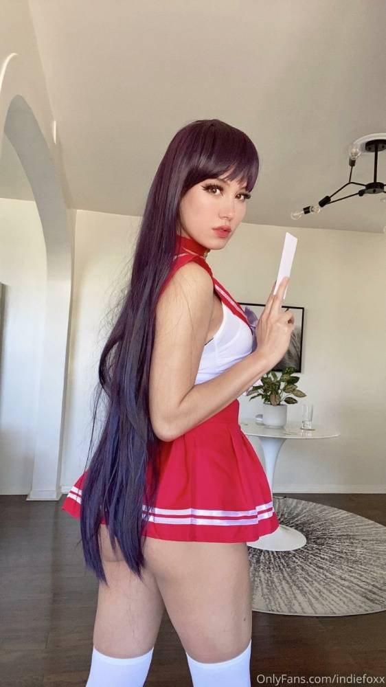 Indiefoxx Anime School Girl Cosplay Onlyfans Set Leaked - #2