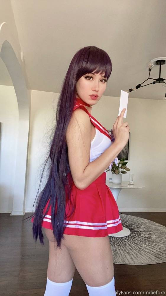 Indiefoxx Anime School Girl Cosplay Onlyfans Set Leaked - #4