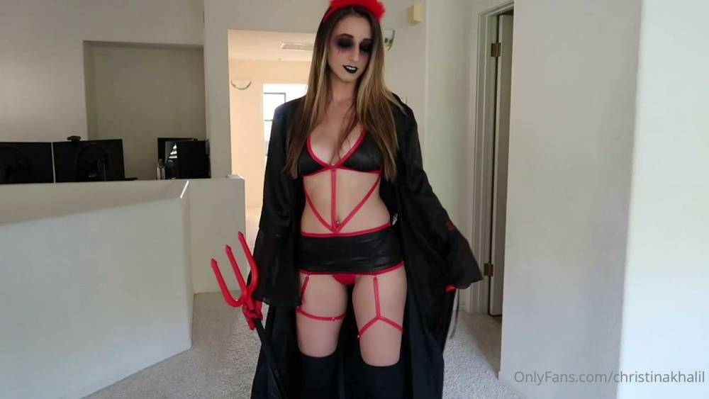 Christina Khalil Devil Halloween Costume Onlyfans photo - #2