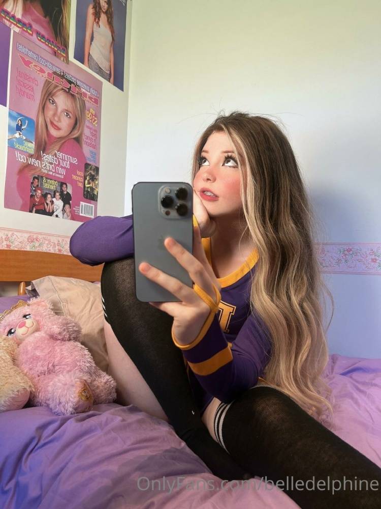 Belle Delphine Cheerleader Outfit Onlyfans Set Leaked - #8