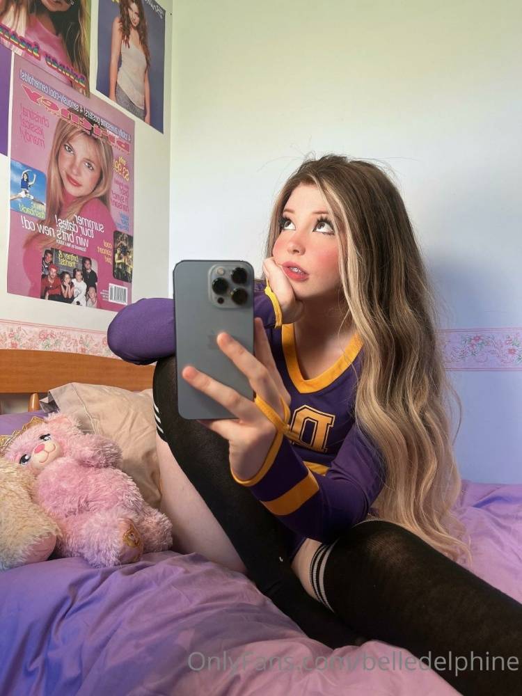 Belle Delphine Cheerleader Outfit Onlyfans Set Leaked - #1