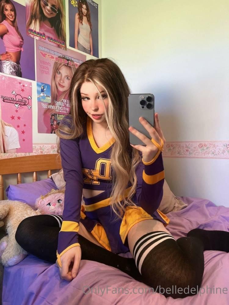Belle Delphine Cheerleader Outfit Onlyfans Set Leaked - #2