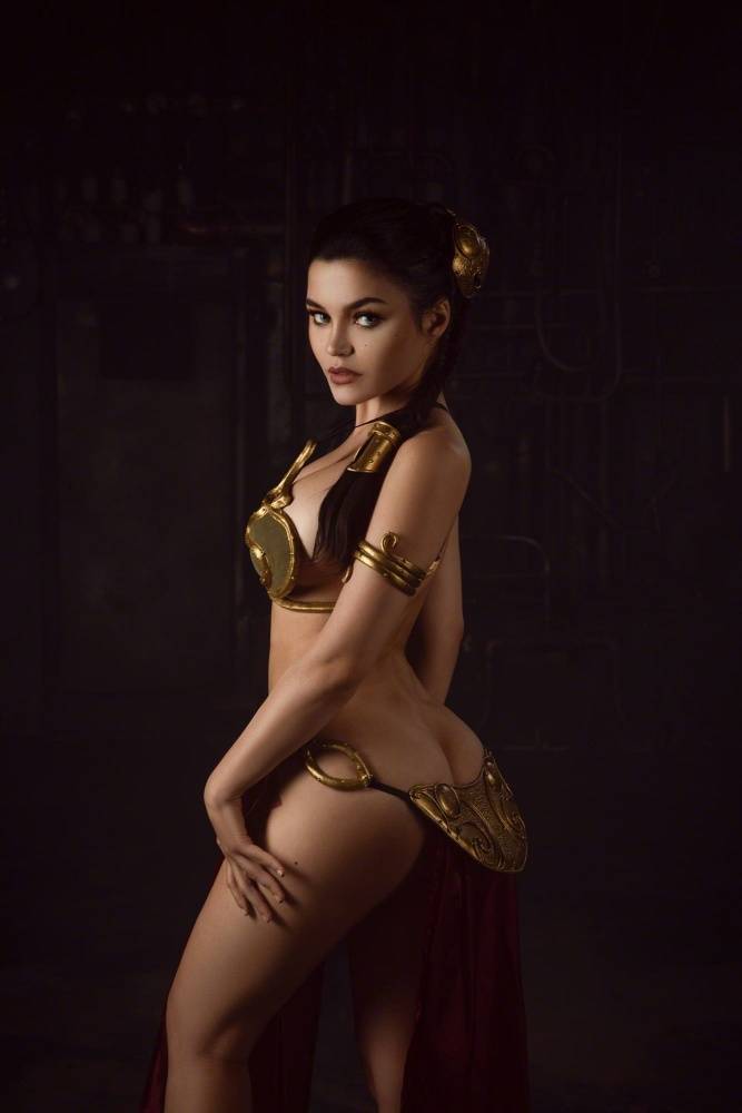 Kalinka Fox Nude Princess Leia Cosplay Set Leaked - #12