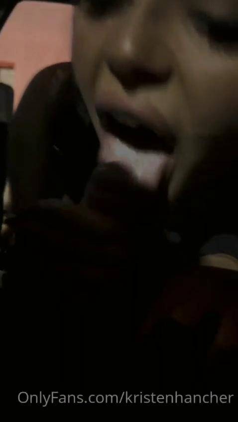 Kristen Hancher Blowjob Bath Face Fuck Onlyfans Video Leaked - #3