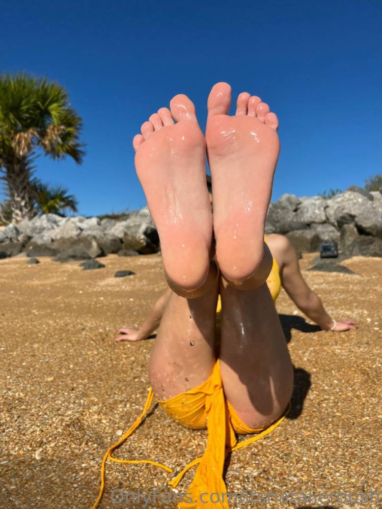 Natalie Roush Wet Feet Posing PPV Onlyfans Set Leaked - #13